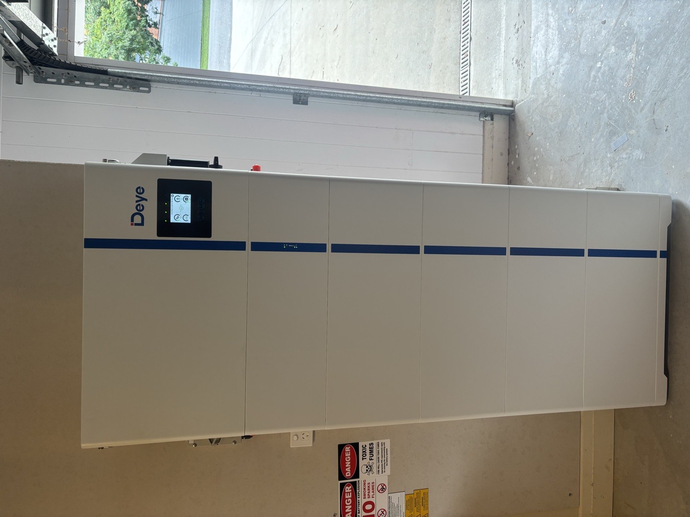 Deye home battery installed by Optimum Solar Energy